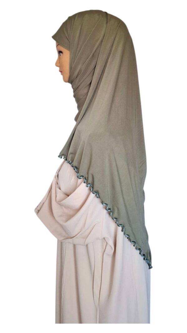 Hijab frisé Jersey Premium – Image 8