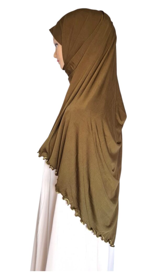Hijab frisé Jersey Premium – Image 5