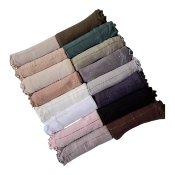 Hijab Frisé Élégant – Léger, Doux et Respirant – Image 6
