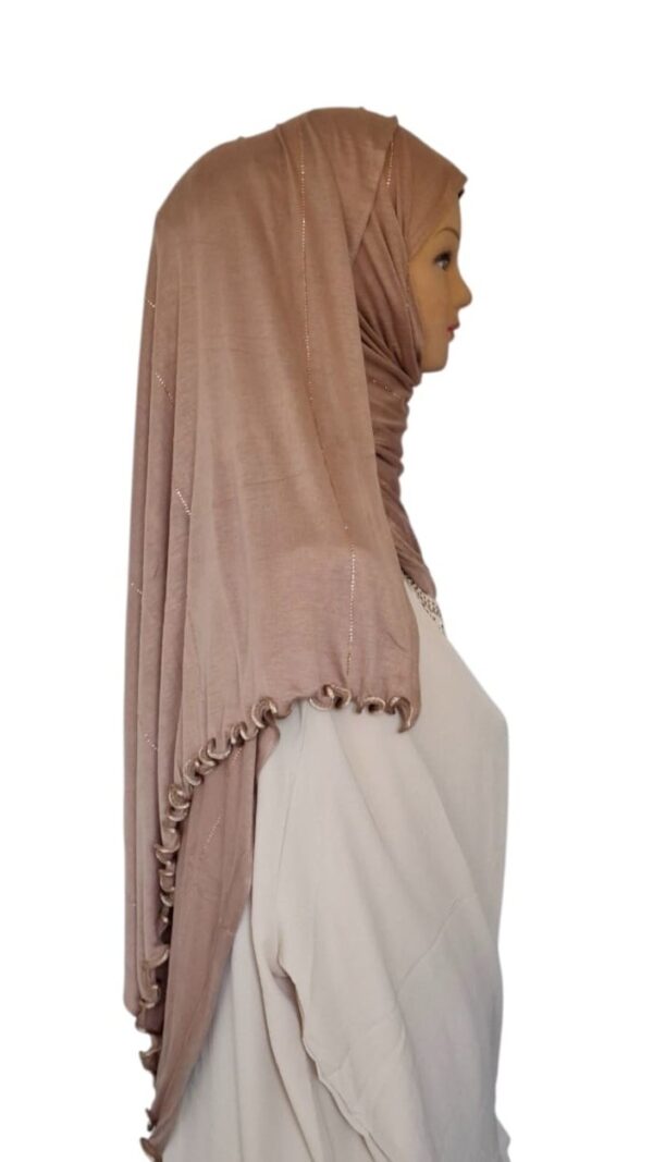 Hijab Frisé Élégant – Léger, Doux et Respirant – Image 5