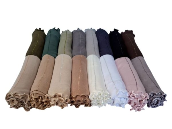 Hijab Frisé Élégant – Léger, Doux et Respirant – Image 7