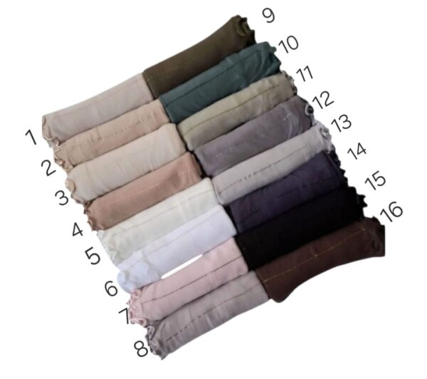Hijab Frisé Élégant – Léger, Doux et Respirant