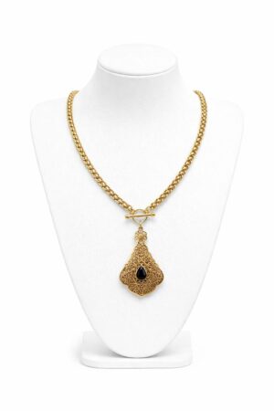 Collier Orientale – Pierre Noire | Nouvelle Collection