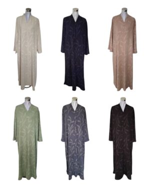 Robe à motifs floraux brodés – Taille unique