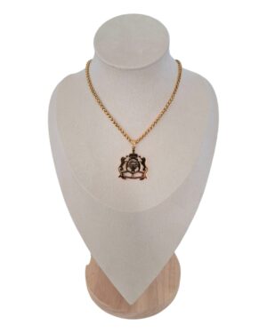 Collier royaume maroc en acier inoxydable