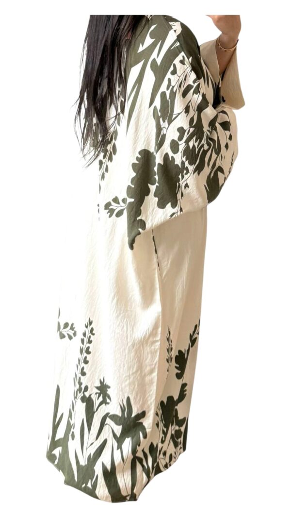 Robe Imprimée à Fleurs – Coupe Ample – Image 5