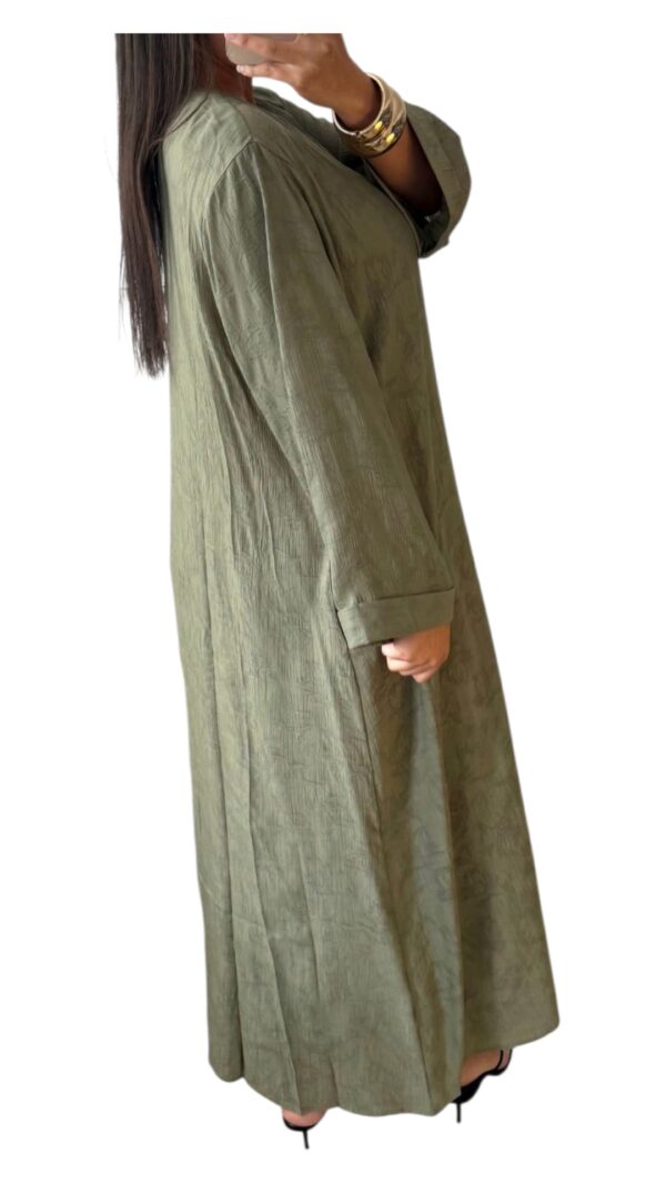 Robe Longue en Tissu Texturé – Image 12
