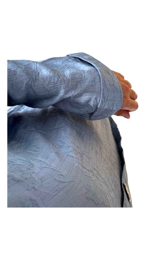 Robe Longue en Tissu Texturé – Image 7
