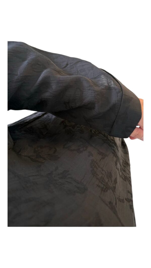 Robe Longue en Tissu Texturé – Image 4