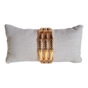 Ensemble de 3 Bracelets – Acier Inoxydable Doré