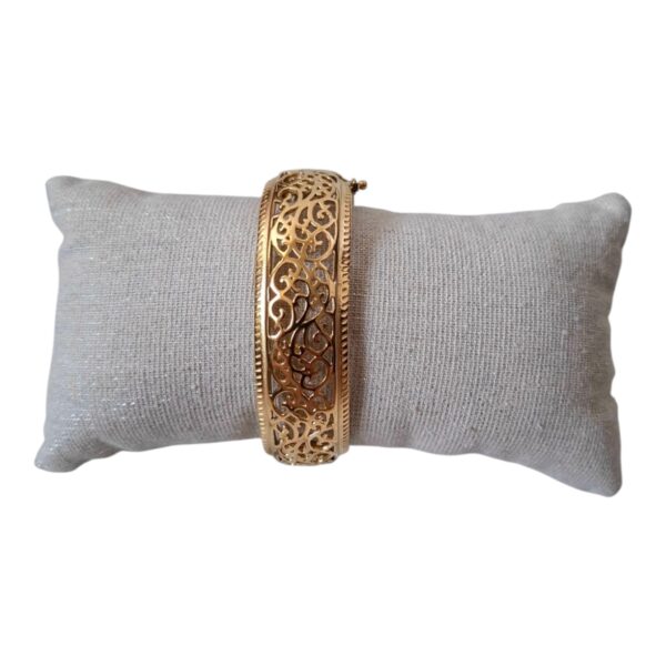Bracelet Rigide Deblij – Motifs Orientaux Bombé