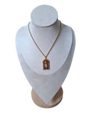 Collier avec pendentif Bab Mansour – Acier inoxydable