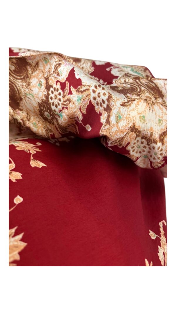 Robe d'Été Longue Marine à Motif Floral – Image 16