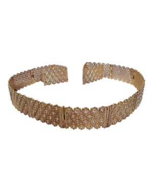 Ceinture Orientale en Métal – Doré ou Argenté