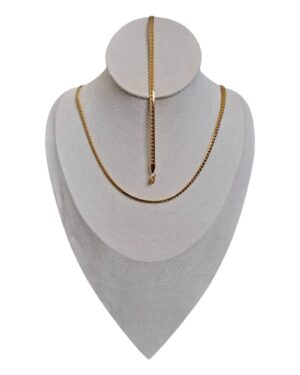 Ensemble Collier & Bracelet – Tresse
