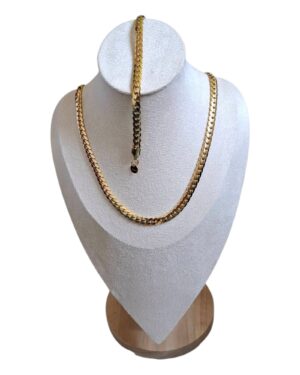 Ensemble Collier & Bracelet – Tresse
