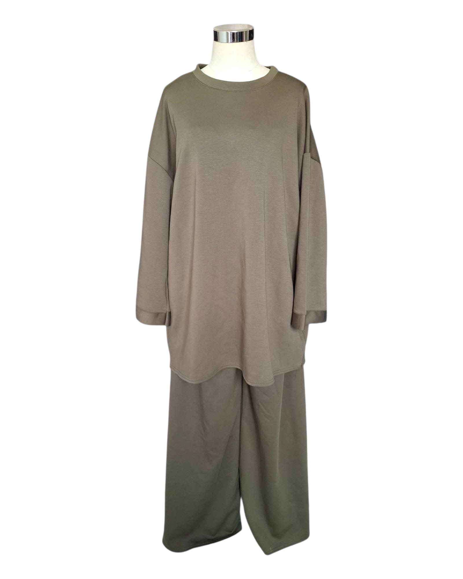 Ensemble Jogging Femme Tendance Coupe Droite – Taille Unique – Image 4