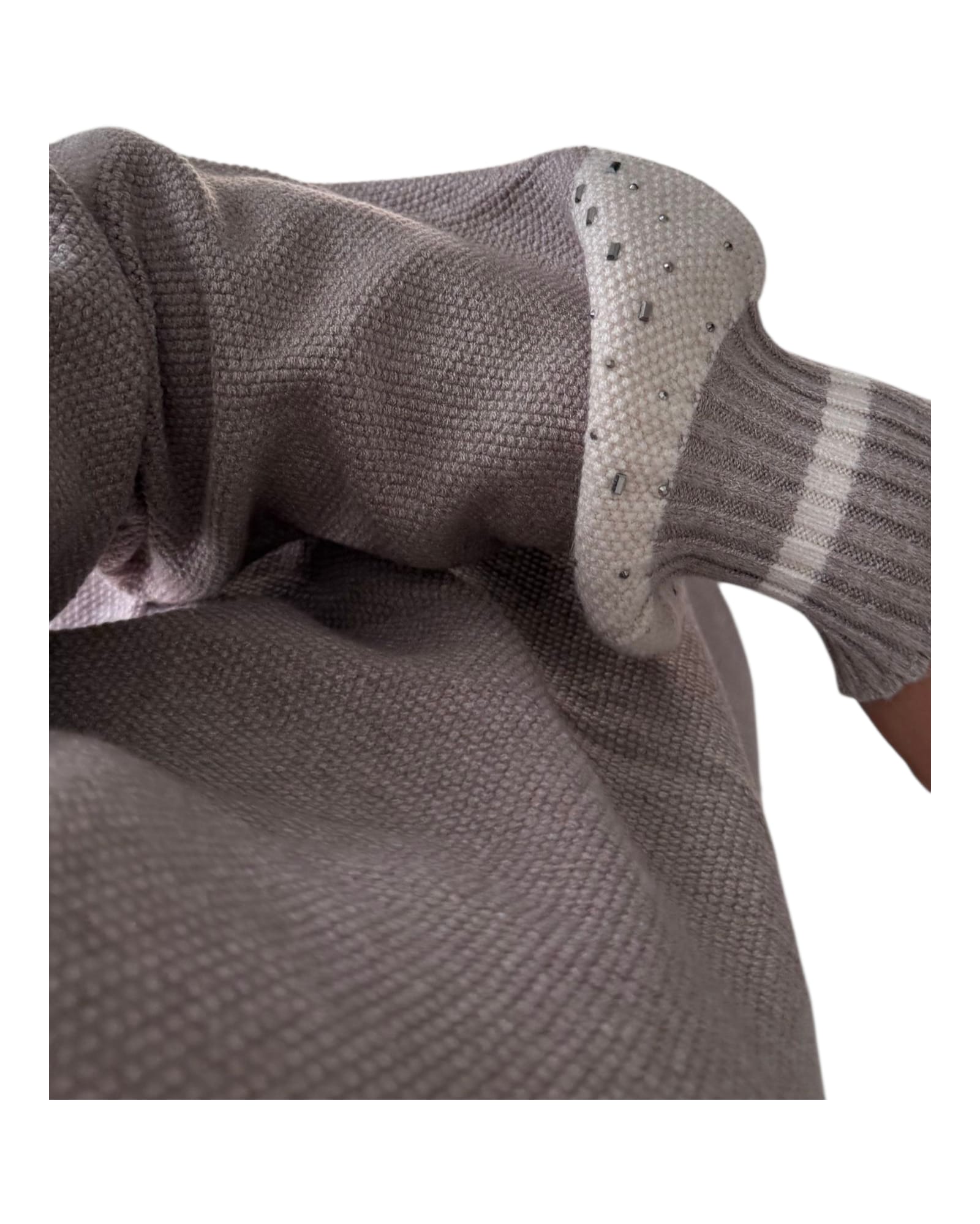 Ensemble tricot chic à bandes ajourées – Image 11