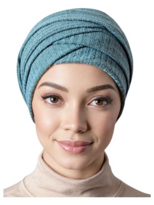 Turban Bonnet Croisé  – Spécial Hiver