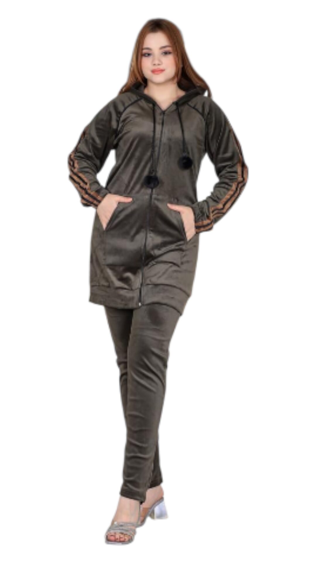 Ensemble En Velours Confort & Élégance