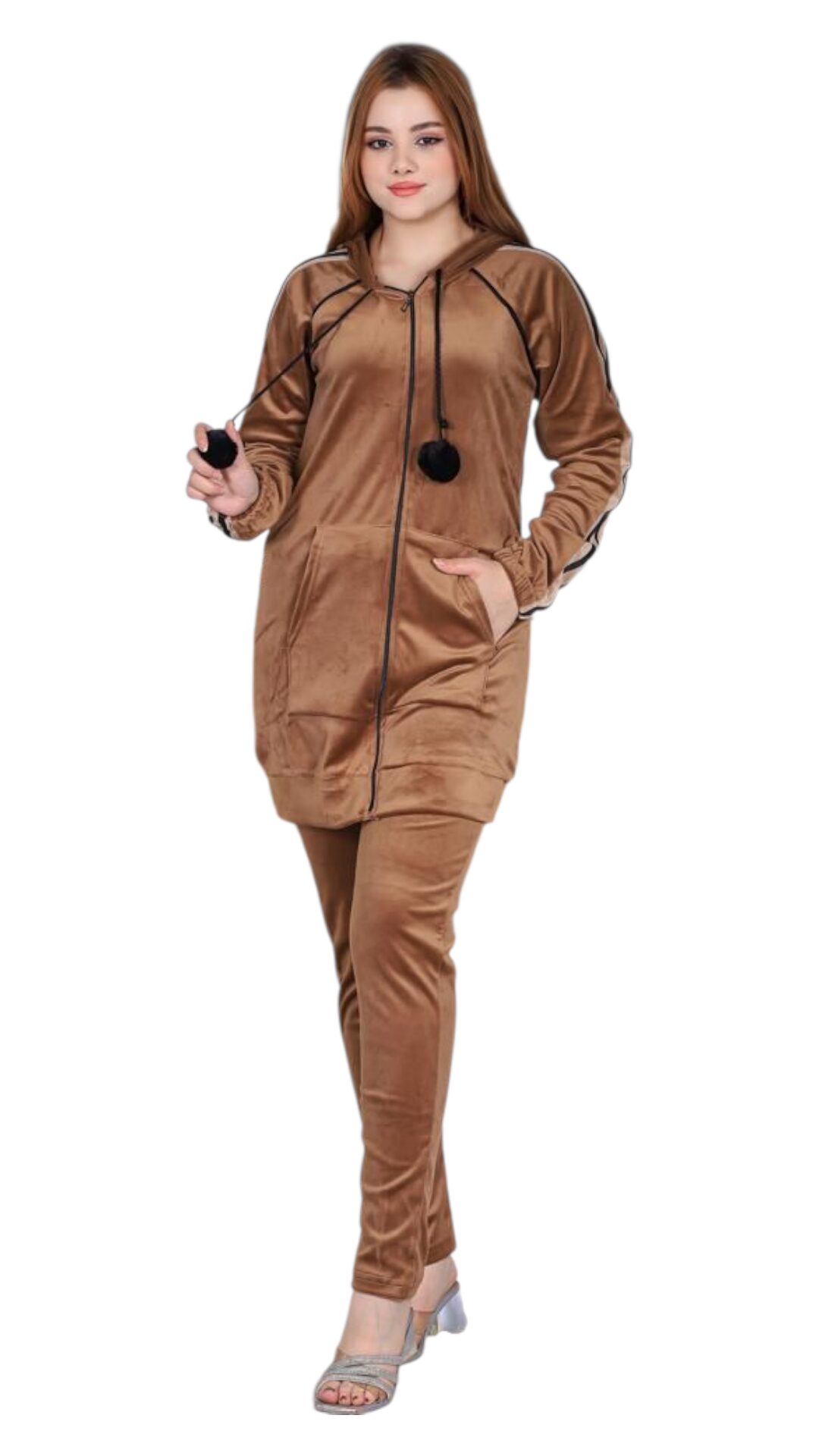 Ensemble En Velours Confort & Élégance – Image 3