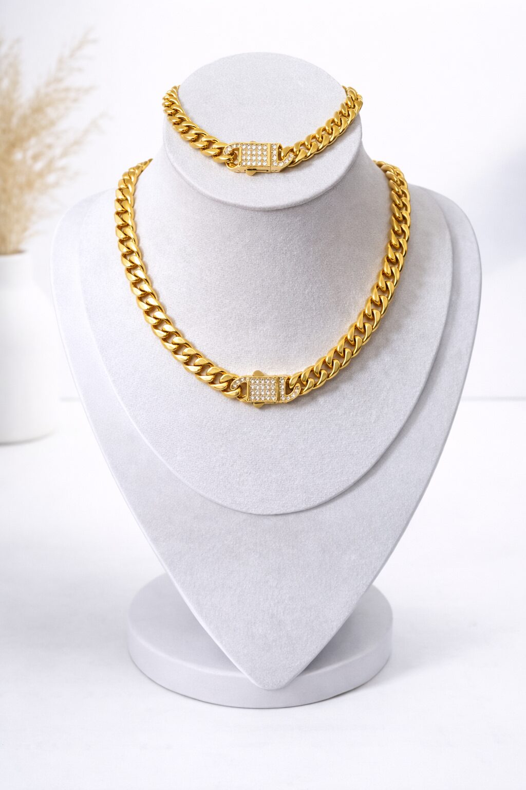 Ensemble Monaco – 2 Pièces en Acier Inoxydable