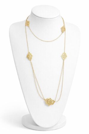 Sautoir BALDI Double – Acier Inoxydable