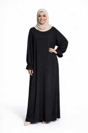 🌙 Abaya Ramadan – Soie de Médine 🌙