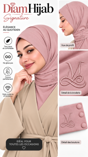 Hijab Cagoule en Jersey Premium